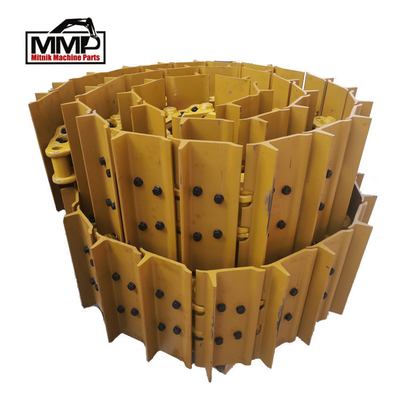 Yellow/Black 136KGS Undercarriage Parts Track Chains Group Track Links Track Shoe assembly