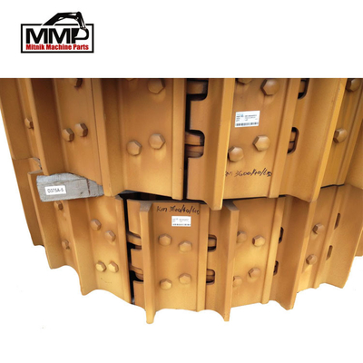 Yellow/Black 136KGS Undercarriage Parts Track Chains Group Track Links Track Shoe assembly