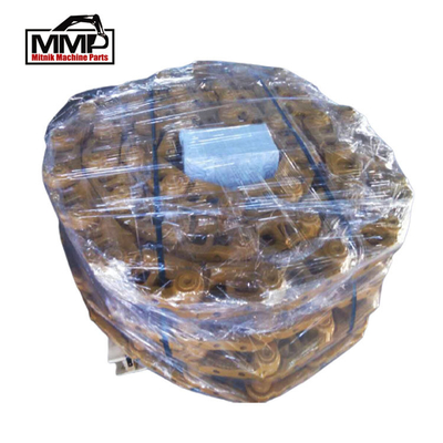 Yellow/Black 136KGS Undercarriage Parts Track Chains Group Track Links Track Shoe assembly