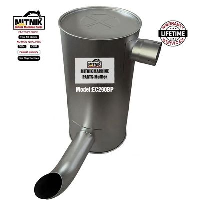 Excavator Accessory Engine Parts EC290BP Silencer with Drain Valve OEM
